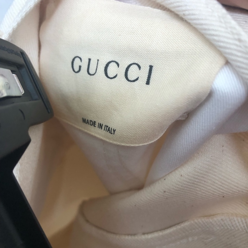 $790 Gucci web band cotton shorts women size 27 - Picture 9 of 9